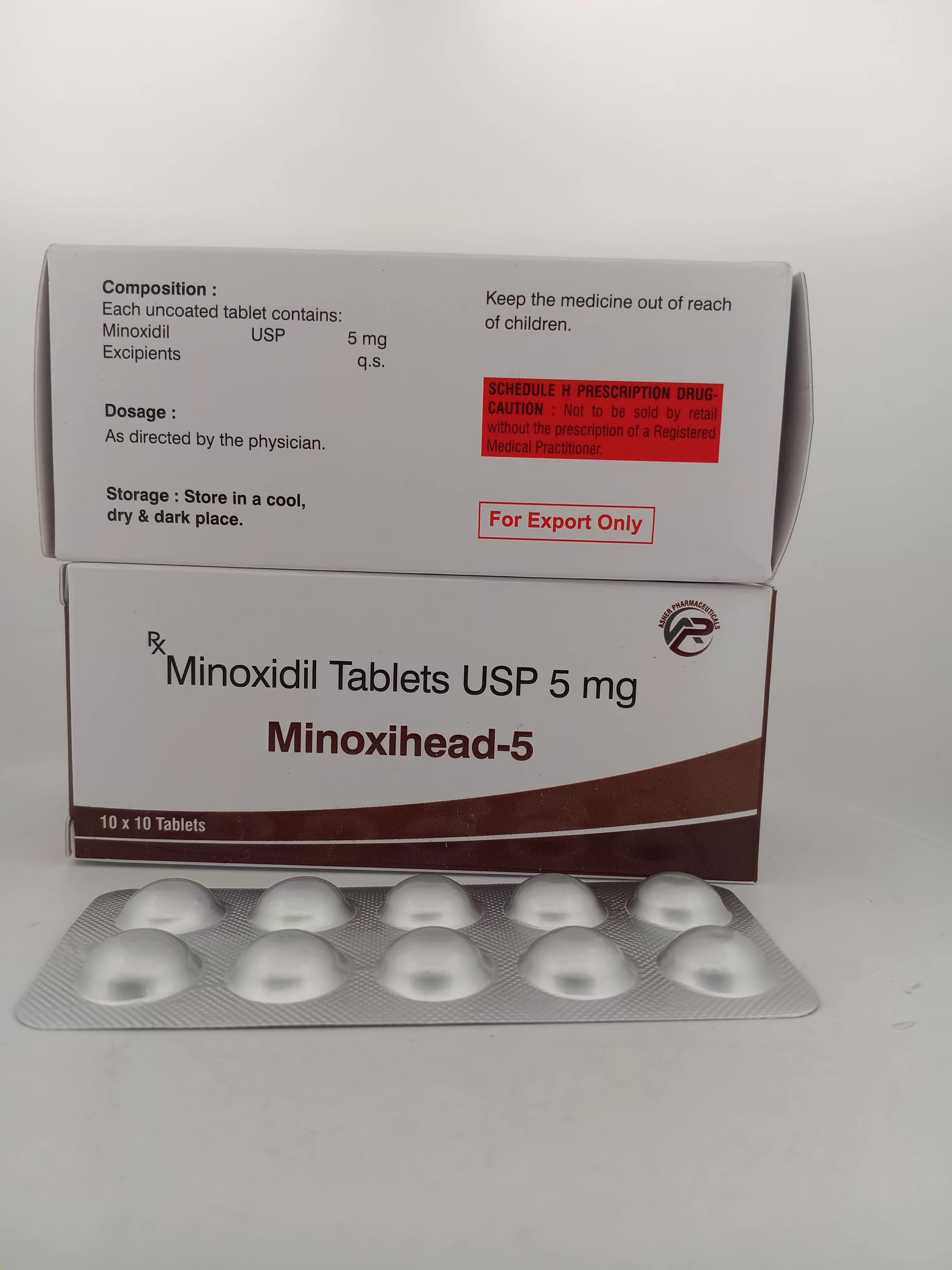 MINOXIHEAD - 5 MG TABLET