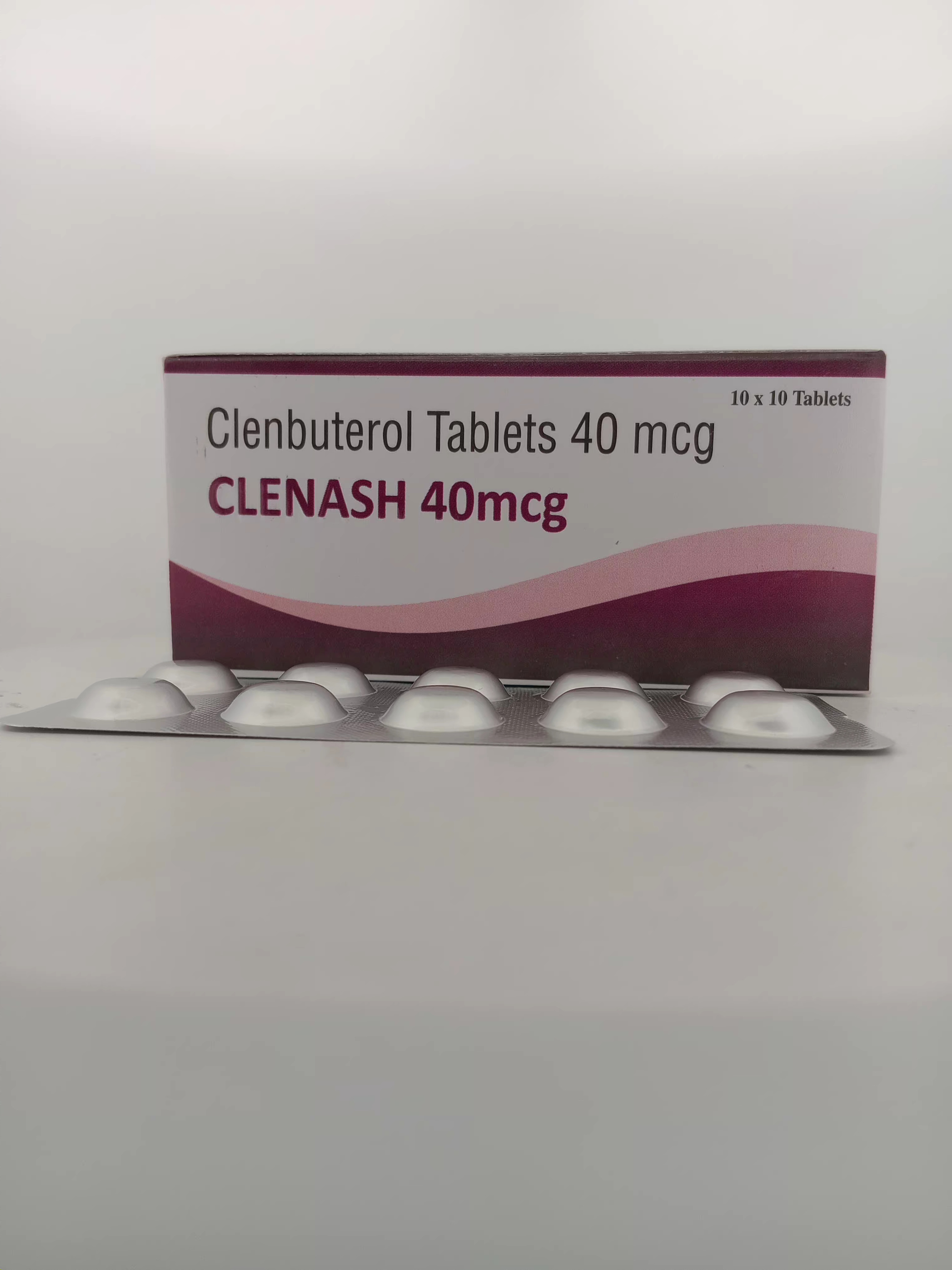 CLENASH 40MCG TABLET | Clenbuterol 40mcg Bronchodilator