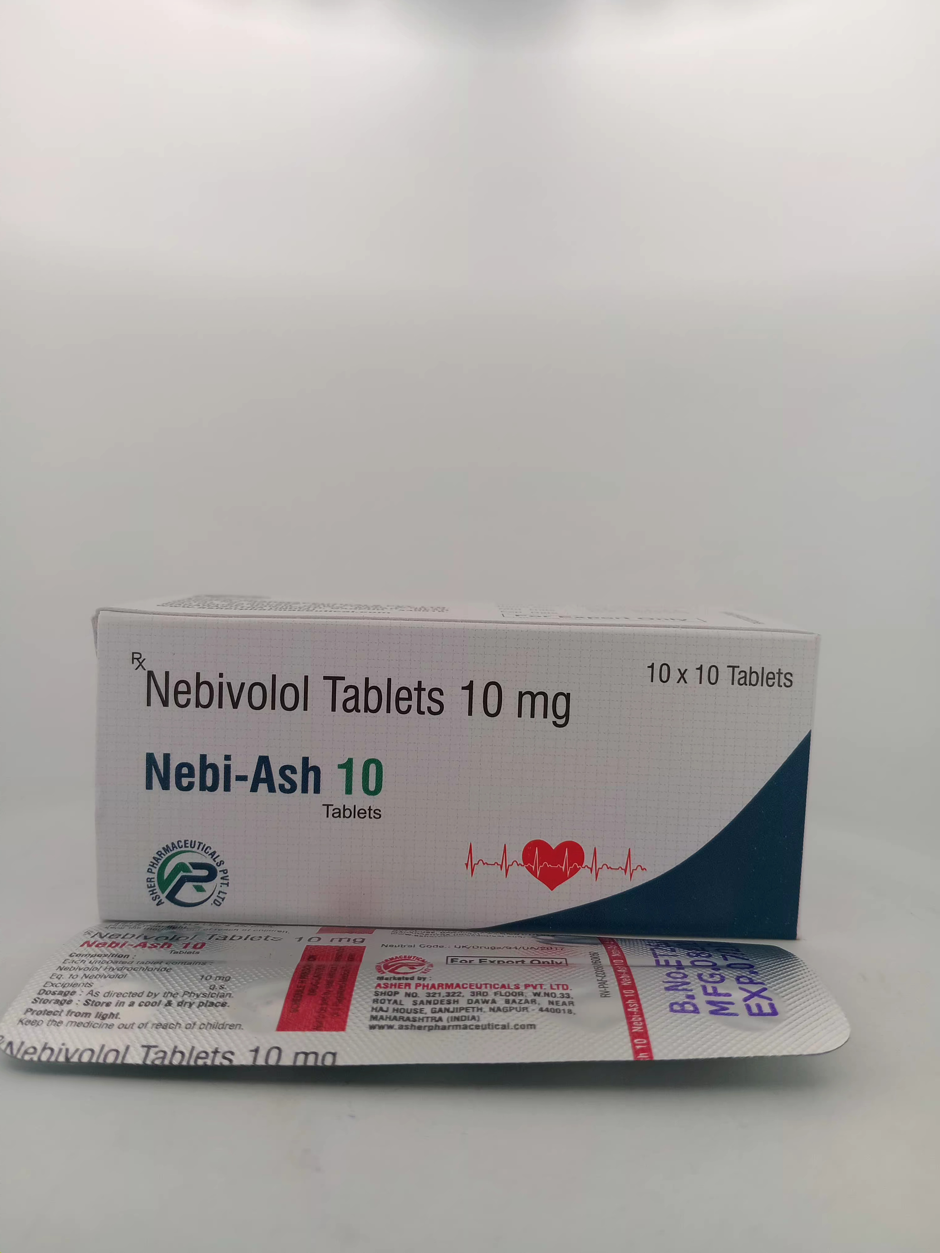 NEBI-ASH 10MG TABLET.