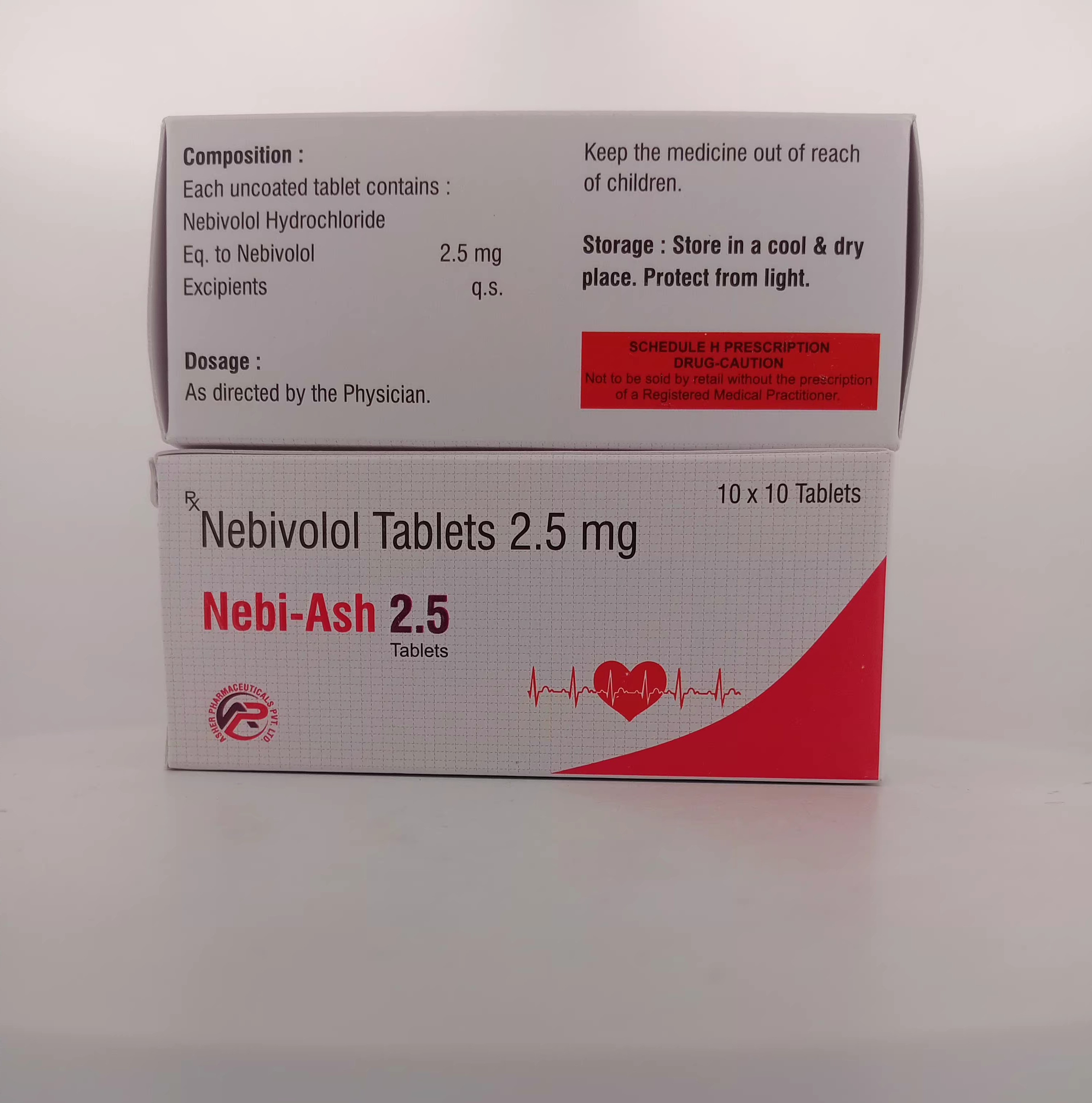 NEBI-ASH 2.5MG TABLET.