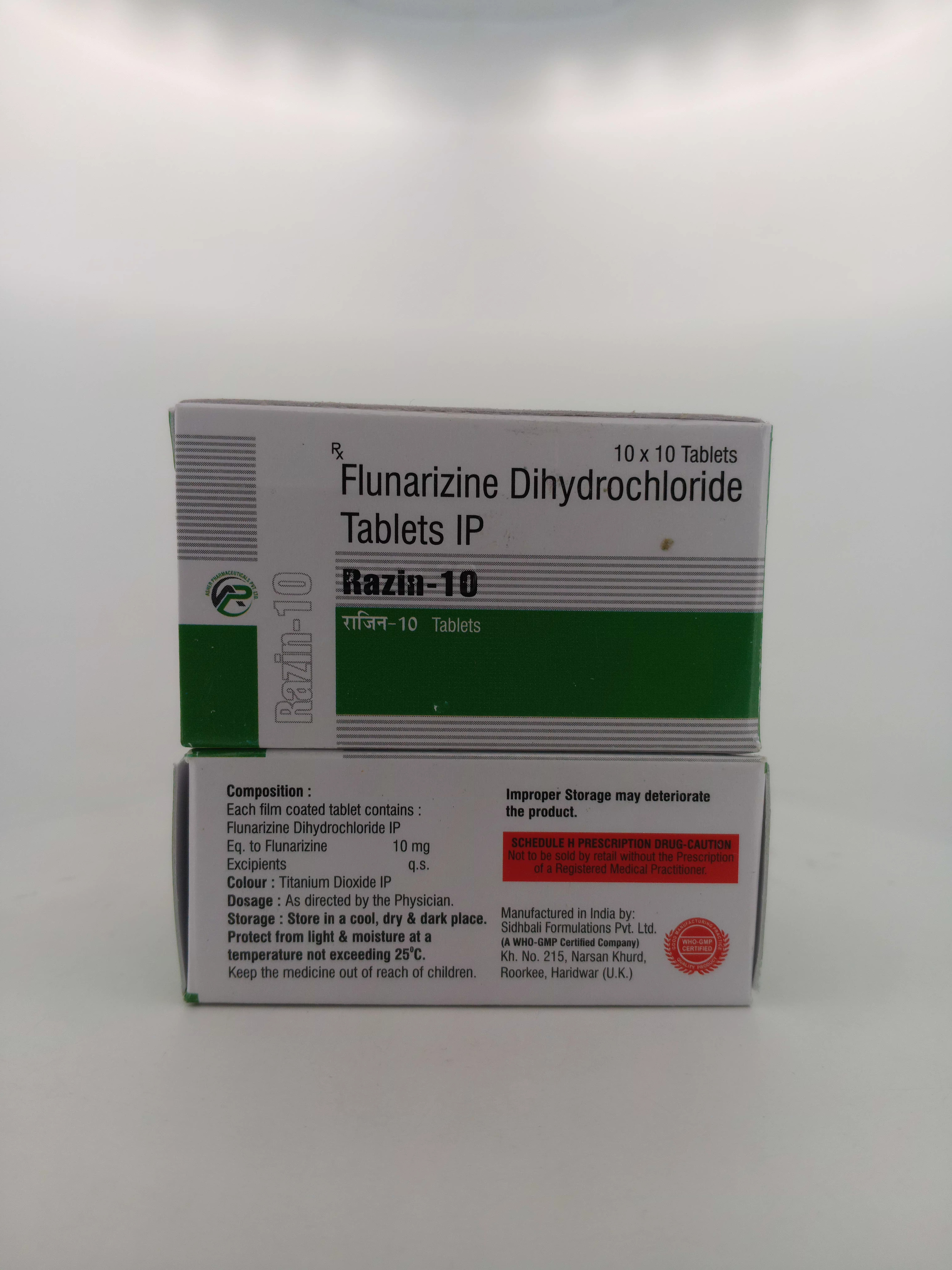 RAZIN 10 MG TABLET