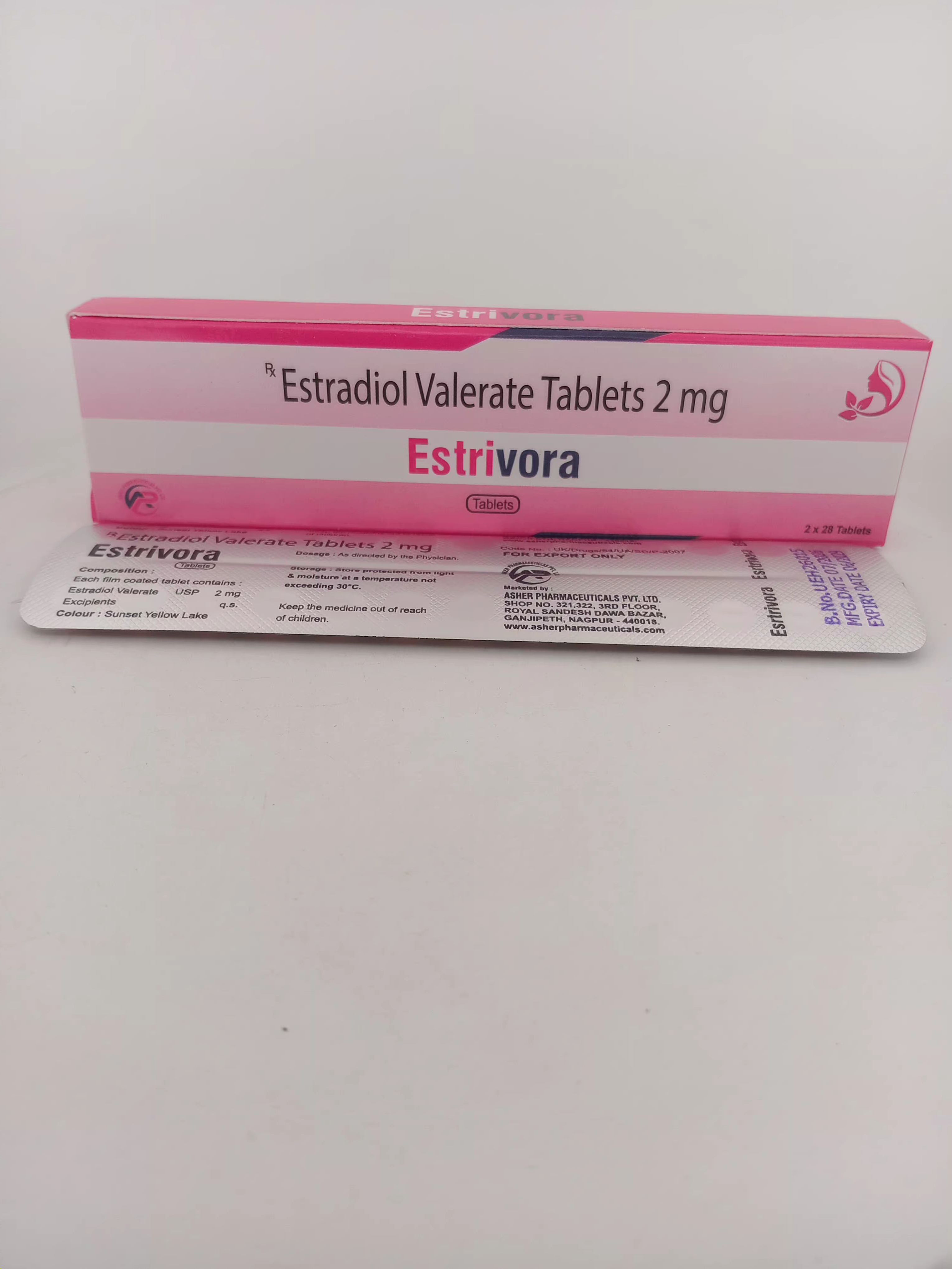 ESTRIVORA 2 MG TABLET