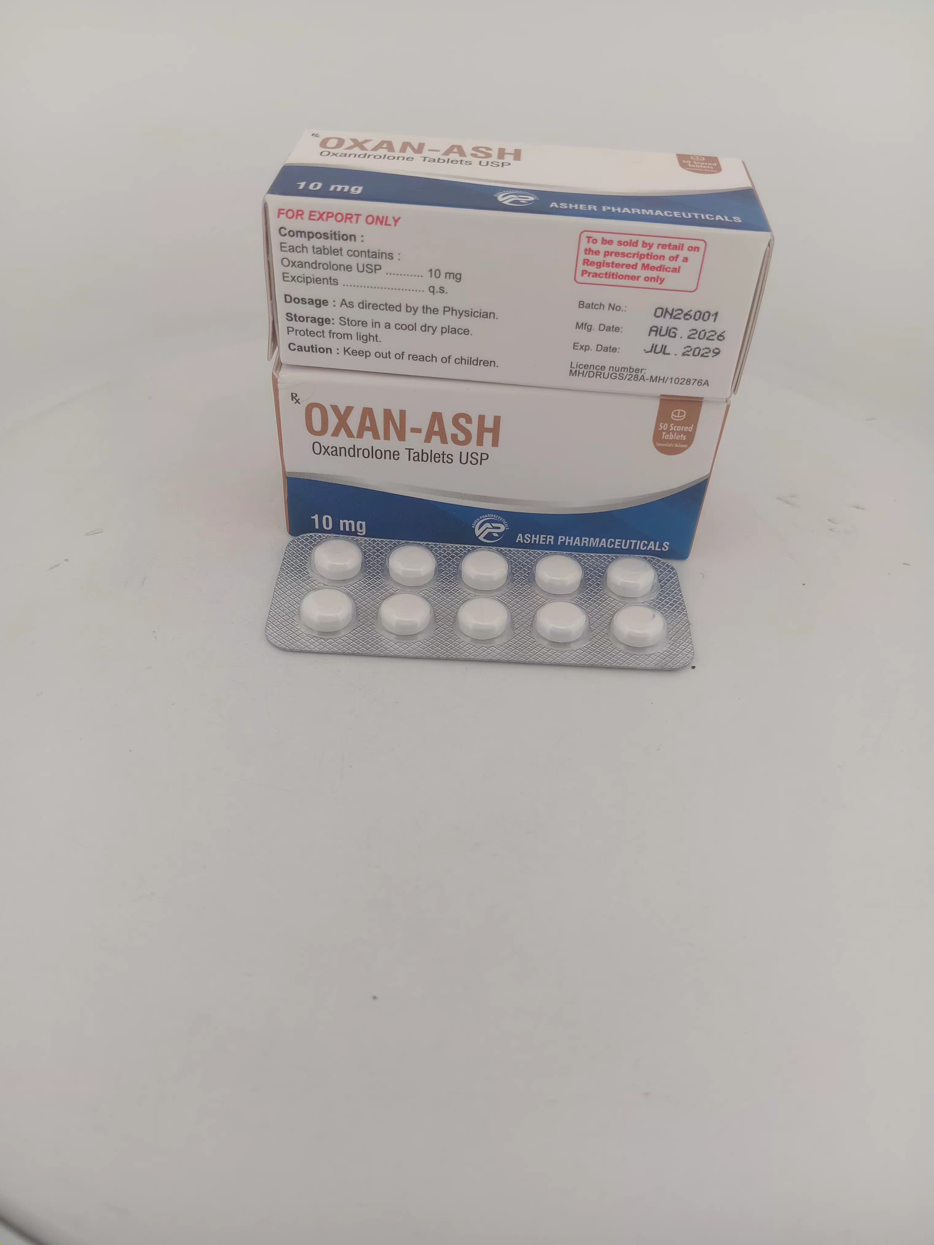 OXAN -ASH 10 MG TABLET