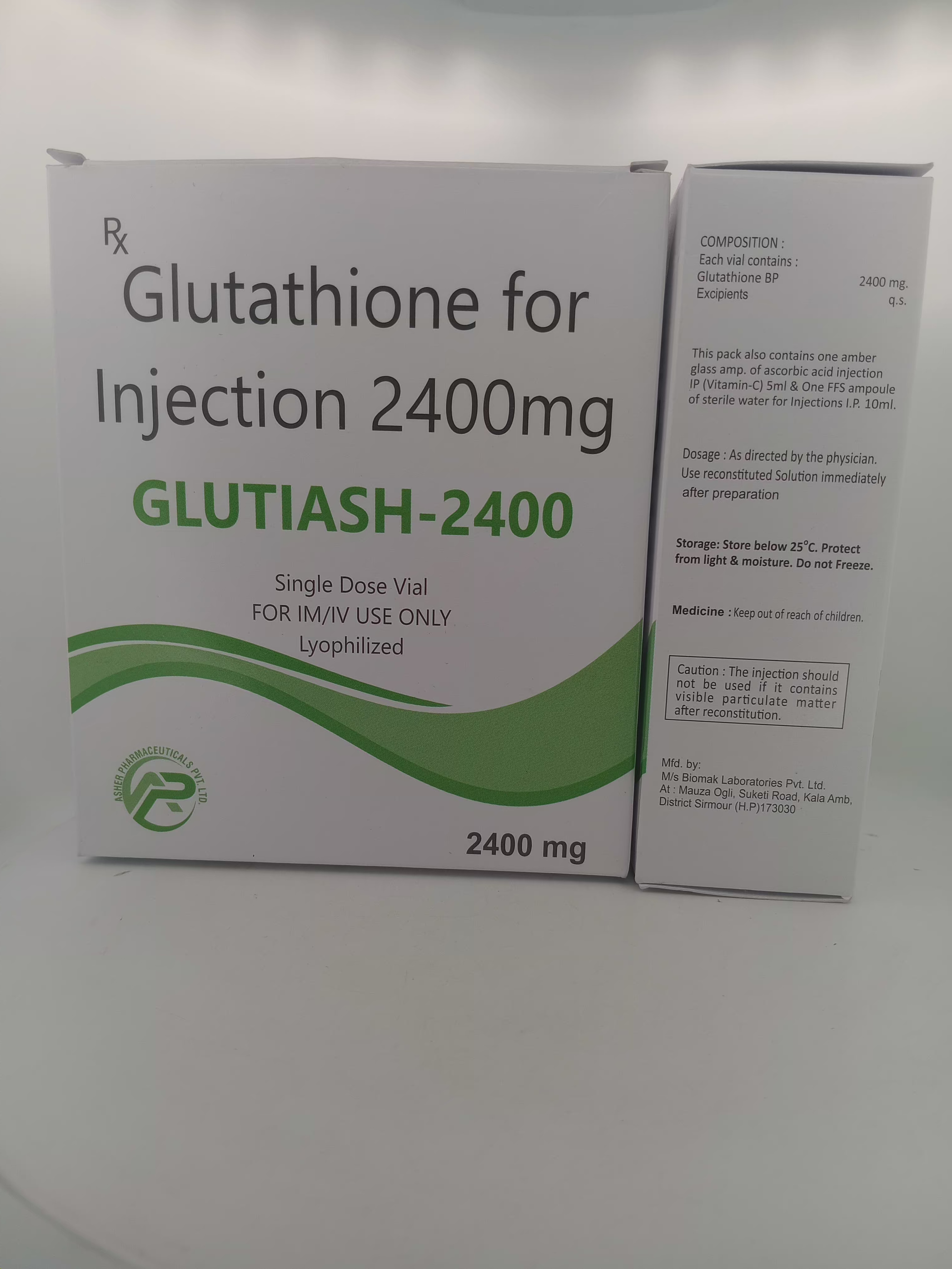 GLUTIASH-2400 MG INJECTION.