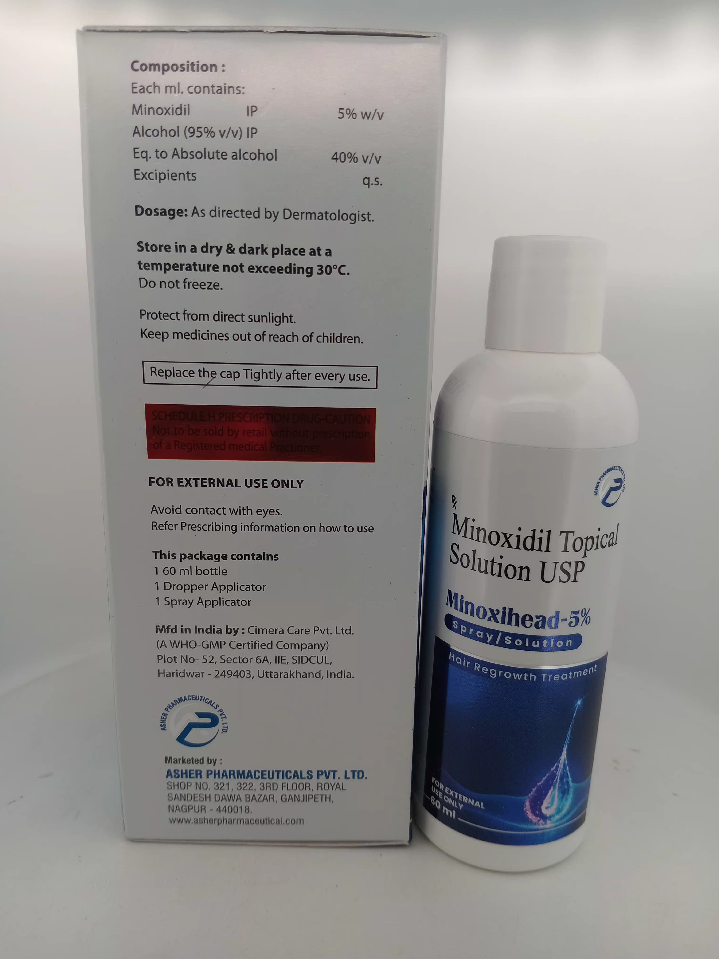 MINOXIHEAD-5% SPRAY/SOLUTION